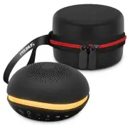 PRUNUS Portable White Noise Machine with Night Light+Travel Case,for Adults B...