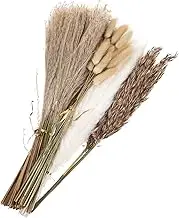 RORPOIR Dried Decorative Flowers Bouquet with Dried for Home Decor Rustic Floral Arrangement for Weddings Parties and Festivals and Elegant
