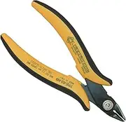 micro soft wire cutter with an 8 mm long jaw set at a 21 degree angle for flush cutting terminal wires up to 1.3 mm (16AWG) - 1 TRE03NB.