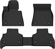 Car Floor Mats,Compatible with BMW X5 G05 2019-2023 TPE Rubber Black 3Pcs