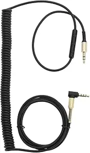 Headphone Cable Earphone Cable Adjustable Headphone Cord Compatible with Marshall Major II 3.5mm Plug Headphone Cable Headphone Extension Cord