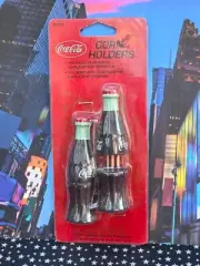 Package of 2 Coca Cola Coke Bottle Shape Corn on The Cob Holder NEW vintage