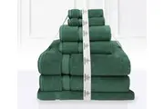 Super Plush 100% Fresh Combed Cotton Bathtowel Set 7PC Forest