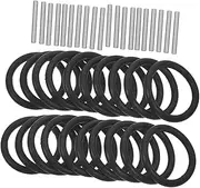 GARVALON 20 Sets Apron Washer Pin Replacement Parts Pressure Washer Accessories Scaffolders Tools Impact Wrench Accessories Impact Socket Pin Wrench Repair Kit Wrench Fix