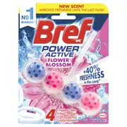 Bref Power Active Blossom Rim Block Toilet Cleaner 50g