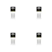 12pc Target Diamond Pro Steel Tip Dart Points 41mm Dart Accessories Silver