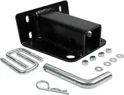 ZTUOAUMA Rear 2" Receiver Trailer Tow Hitch Kit with Mounting Hardware Pins Clips Compatible with Kawasaki Mule 600 610 SX KAF400 UTV ATVs
