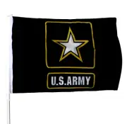 U.S. Army Car Window Mount Flag 12"x18" Double Sided