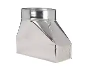GAF Master Flow 10 in. x 4 in. to 4 in. Universal Register Box Pack of 12