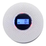 Digital LCD Carbon Monoxide CO Poisoning Gas Alarm Tester Fire Warning Monitor Smoke Detector