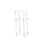 Acrylic Table 3 Tier End Table Bedroom Furniture Small Bedside Table Bedside