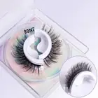 1/Pairs Natural 3D Mink Lashes Reusable Faux Mink Eyelashes