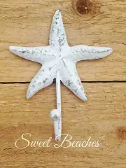 Starfish Cloths Towel Hook Beach Nautical Home Decor by Sweet Beaches