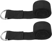 MUSISALY Elastic Stretch Bands Yoga Stretching Band Daily Use Reusable Yoga Straps for Gym