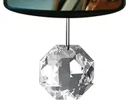 Window Prisms, in Colorful, Rainbow Prism Crystals for Window, Sun Shine Catcher Ornament for Wedding Decoration