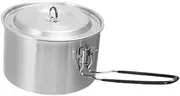 ＫＬＫＣＭＳ Camping Pot Camp Stockpot Easy to Clean with Handle Non Stick with Lid Cookware for Backpacking Fishing Travel Hiking BBQ