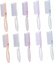 Mikinona Fingernail Brush Handle Set 10pcs Nail Brush for Cleaning Soft Bristles Kitchen Sink Cleaning Tool