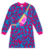 [Marc Jacobs Kids] Marc Jacobs Kids Printed cotton dress Y 10 blue