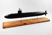 USS Albuquerque (SSN-706) FLT I (Black Hull) Submarine Model,Navy,Scale