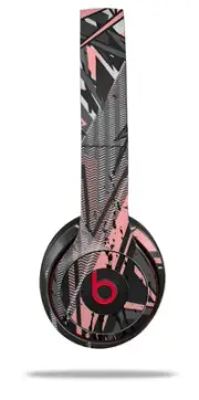 Skin Wrap for Beats Solo Wireless 2 3 4 Baja 0032 Pink SKIN ONLY
