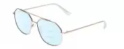 Prive Revaux Cooper Aviator Multi-Focus Blue Light Glasses Silver & Crystal 56mm