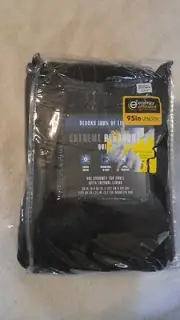 (1) Quinn Extreme Blackout 50" x 95" Grommet Top Panel Curtain Blocks 100% Light