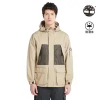 在飛比找momo購物網優惠-【Timberland】男款淺卡其防潑水連帽派克大衣(A6P