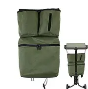 Double Stroller Organizer | Stroller Storage Bags | Travel Stroller Accessories - Multipurpose with Cup Holder for On the Go