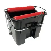14L Mop Bucket Black Convenient Mop Bucket Professional Sturdy Accessories