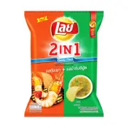 LAYS Potato Chips Crispy Snack Shrimp&Seafood Spicy Sauce Flavor 73g
