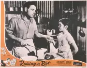 Raising A Riot Lobby Card Kenneth More Mandy Miller 1955 Old Movie Photo