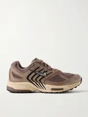 [Nike] Nike - Air Pegasus 2005 C.o.r. Leather And Mesh Sneakers - Mushroom - US11 US11 Neutrals