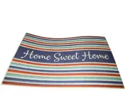 Welcome Mat Front Door Outdoor Raised Rubber Decorative 18" x 30" Choose