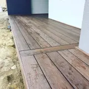 TEAK MAPLE ESPRESSO COMPOSITE DECKING Eco - 25 year warranty 138mm wide - DIY