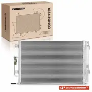 AC A/C Condenser with Drier & Bracket for Cadillac CT4 CT5 20-23 L4 2.0L 2.7L