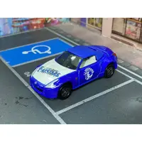 在飛比找蝦皮購物優惠-TOMICA-A01-無盒戰損-職棒橫濱海灣之星-370Z藍