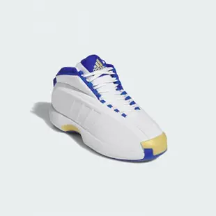 【adidas 愛迪達】籃球鞋 男鞋 運動鞋 包覆 緩震 CRAZY 1 白紫 IG3734