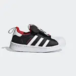 ADIDAS SUPERSTAR 360 C Q46299 中童 休閒鞋 迪士尼 聯名 米奇 襪套 經典 黑白紅