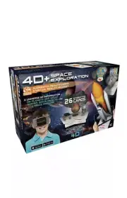 4D+ Utopia 360 VR Headset & Space Exploration Augmented Reality Cards