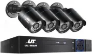 UL-TECH 1080P 8-Channel Wireless CCTV Security Camera System HD