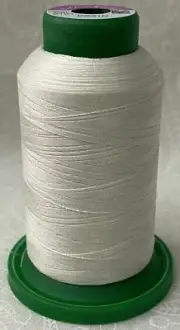 ISACORD 40, Machine Embroidery / Sewing Thread 1000m Colour 0101 EGGSHELL