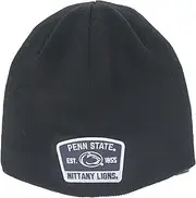 Zephyr NCAA Officially Licensed Beanie Edge Patch Switchback Black