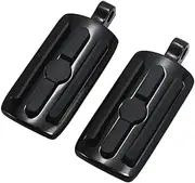 1.25" Highway Pegs Adjustable Footpeg Short Fit For Harley Touring Road King Road Glide Electra Glide Street Glide Sportster Softail(10mm Pedal B)