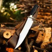 Large Hunting Knife Bowie Sharp Fixed Blade Camping Military Outdoor Survival