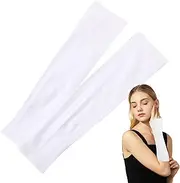 [Generic] UV Arm Sleeves, Breathable Protector for Sunscreen, UV Sun Protection Cooling Compression Arm Protective Sleeves for Work Sports