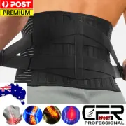 Lumbar Lower Back Support Belt Brace Orthosis Posture Waist Trimmer Pain Relief