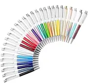 28 Pack Colorful Empty Tube Floating DIY Pens,Building Your Favorite Liquid Sand Pens Supplies for Many Occasions