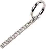 GOOHOCHY Metal Finger Pull Ring for Trumpet Cornet Accessory Replacement Durable Slide Finger Ring for Enhanced Performance for Trumpet Enthusiasts Silver Finish