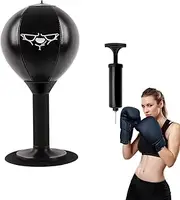 Suction Cup Boxing Bag | Strong Suction Speed Ball Boxing Bag - Portable Fitness Equipment for Table Counters Home Indoor Studio Work