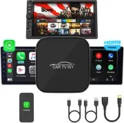 Car TV Mate Pro with Wireless CarPlay Adapter, 2025 New HDMI Multimedia...